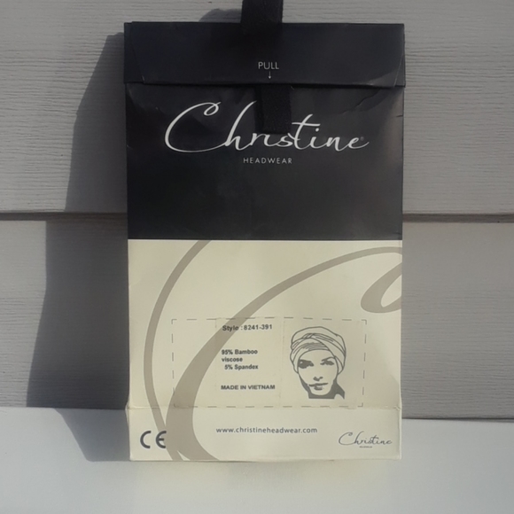 Gaia Turban- Christine Headwear-Blue Melange - Picture 4 of 4